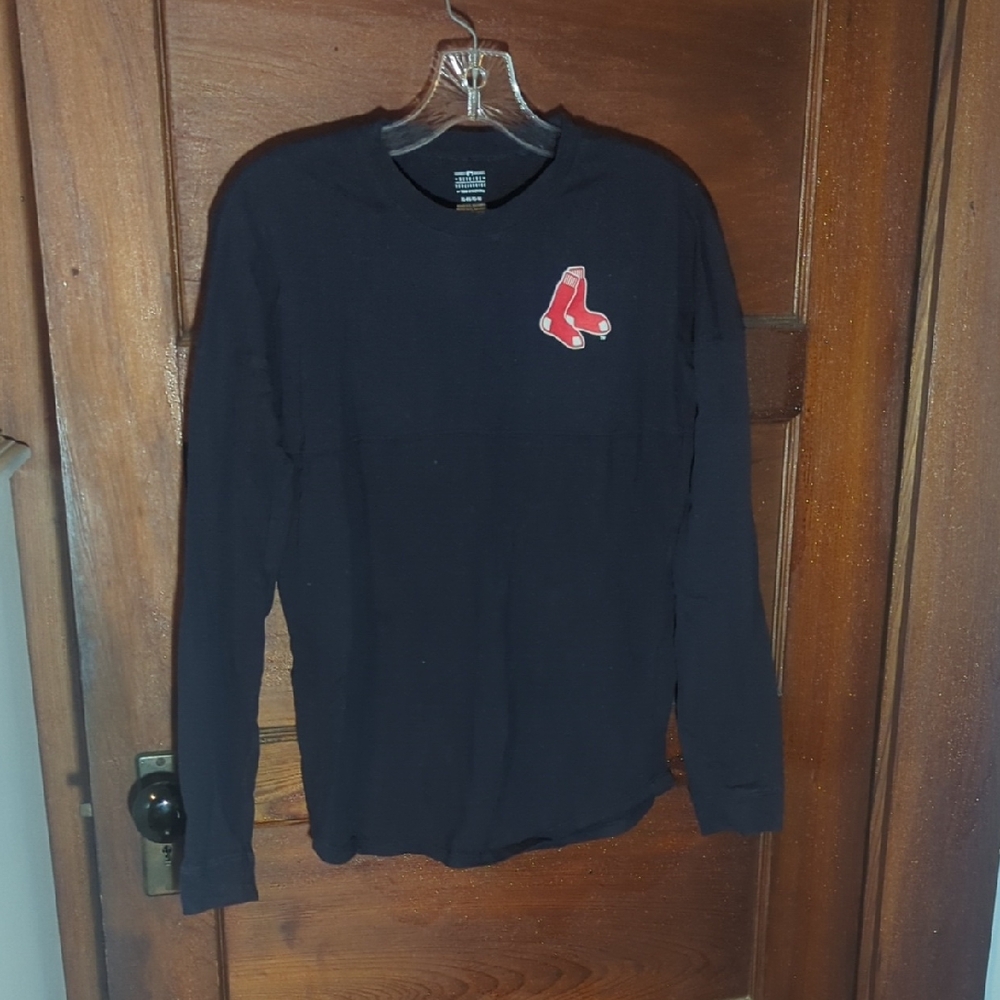 Genuine Merchandise Navy Red Sox Long Sleeve Tee
